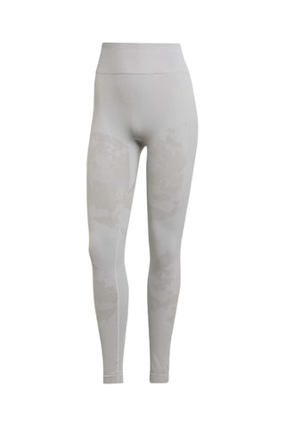 Leggings de yoga de tiro alto Stella McCartney TrueStrength - Gris claro jaspeado