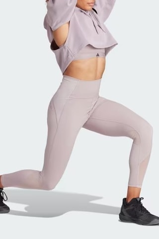 Leggings de entrenamiento de tiro alto TLRD 78 TIG - Nude