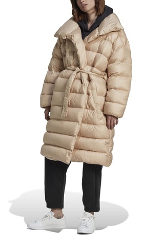 Anorak largo Fashion - Beige