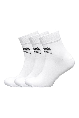 3 pares de calcetines Classic Core - Blanco