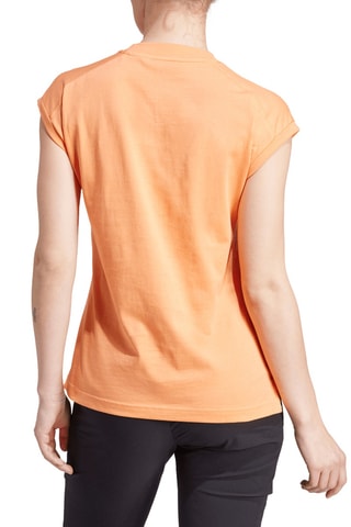 Camiseta de senderismo de algodón orgánico Terrex Xploric - Salmón