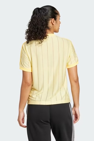 Camiseta 3 Stripe Tee - Amarillo