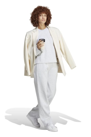 Sudadera Essentials - Gris claro jaspeado