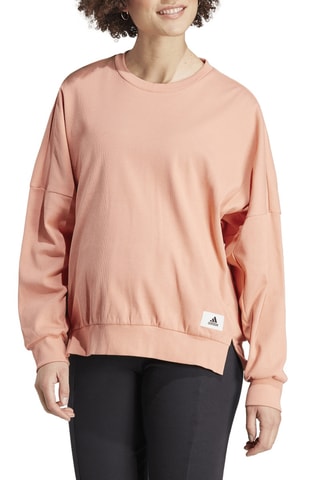 Sudadera premamá Pure Maternity - Salmón