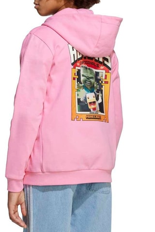 Sudadera con capucha Originals x Minecraft - Rosa