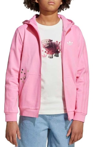 Sudadera con capucha Originals x Minecraft - Rosa