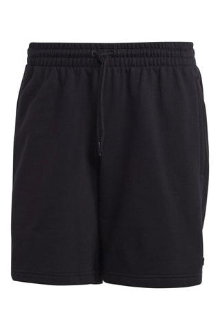 Short de algodón orgánico Premium Essentials - Negro
