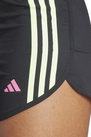 Hardloopshort OE 3Srt- Zwart, geel en roze