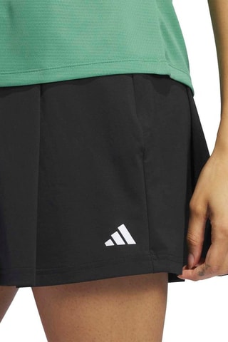 Falda de golf plisada Ultimate365 - Negro