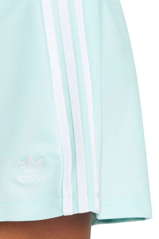 Minifalda de talle alto Adicolor - Turquesa