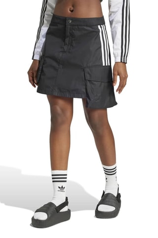 Minifalda cargo - Negro