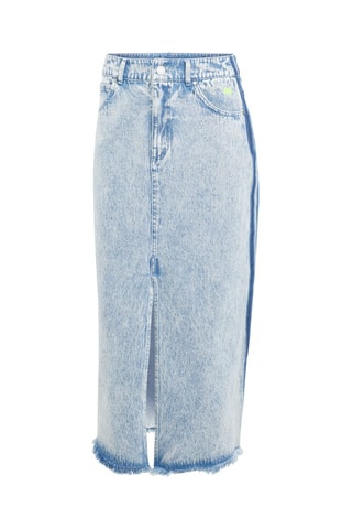 Falda midi vaquero Kseniaschnaider - Azul claro