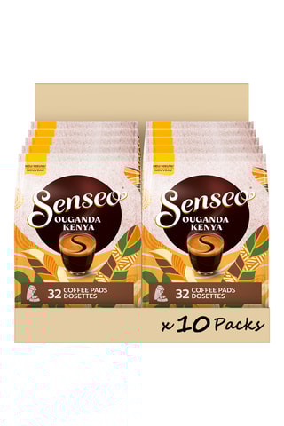320 monodosis Senseo - Uganda Kenia - 10 x 32 monodosis