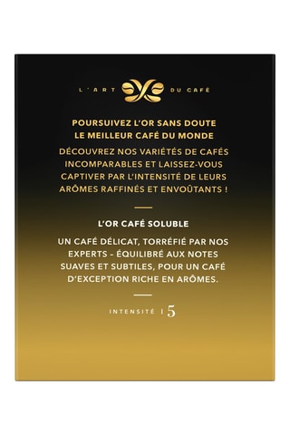 12 x 25 sobres - Café soluble L’Or Equilibrado