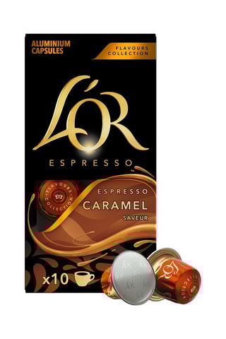 100 cápsulas - Café Caramel - 10 x 10 cápsulas L'Or Espresso