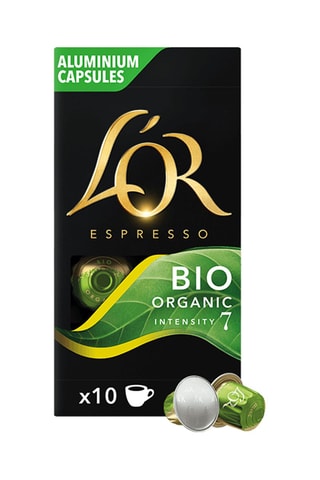 100 cápsulas - Café ecológico - Intensidad 7 - 10 x 10 cápsulas L'Or Espresso