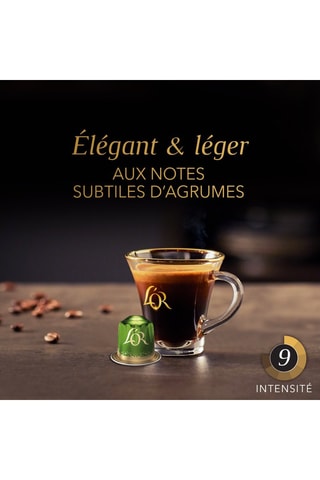 100 cápsulas - Café ecológico - Intensidad 9 - 10 x 10 cápsulas L'Or Espresso