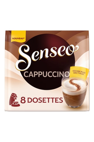 80 dosettes Senseo - Cappuccino - 10 x 8 dosettes