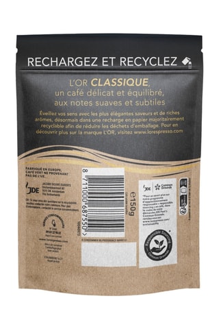 5 x 150 g - Café soluble L’Or Clásico