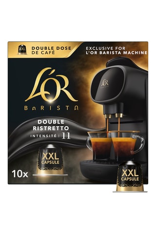 50 cápsulas - Café Doble Ristretto - Intensidad 11 - 5 x 10 cápsulas L'Or Barista