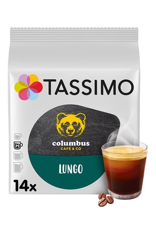 70 monodosis Tassimo - Columbus Lungo - 5 x 14 cápsulas