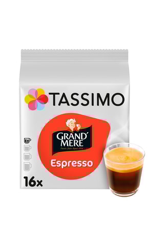 80 monodosis Tassimo - Grand Mère Café Espresso - 5 x 16 cápsulas