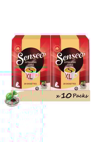 200 monodosis Senseo - Extralargo Intenso - 10 x 20 cápsulas
