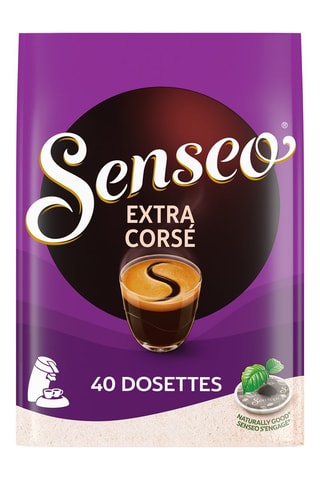 400 monodosis Senseo - Extraintenso - 10 x 40 cápsulas