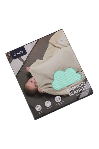 Manta de fibras de bambú Blanket - Menta - 100 x 75 cm