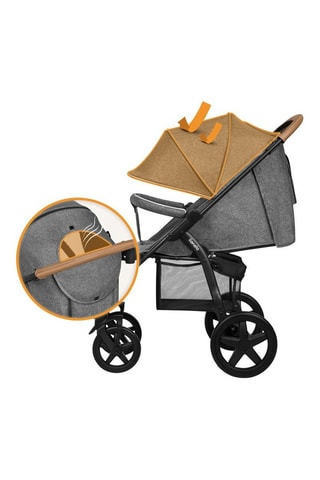 Silla de paseo + accesorios Annet Plus - Antracita