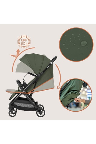 Silla de paseo - Verde - De 6 a 48 meses - Hasta 22 kg