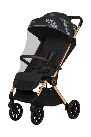 Silla de paseo Cloe - Negro y dorado