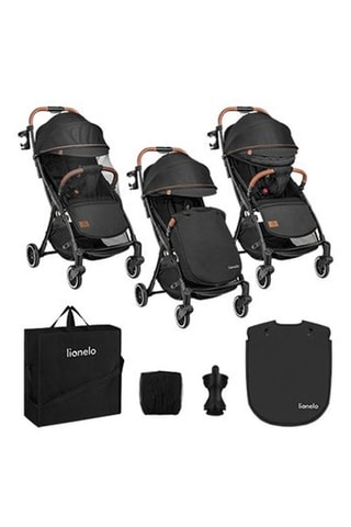 Silla de paseo + accesorios Julie One - Negro