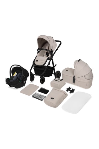 Silla de paseo trío + accesorios Amber Plus - Beige