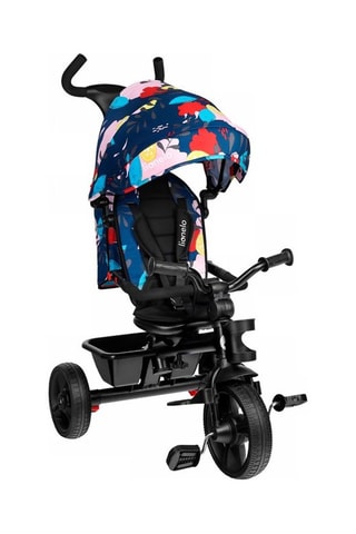 Triciclo 2 en 1 Haari - Azul y gris