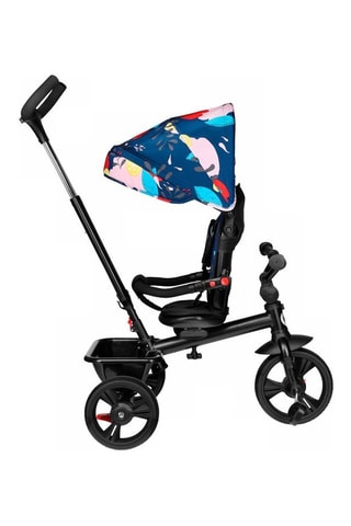 Triciclo 2 en 1 Haari - Azul y gris