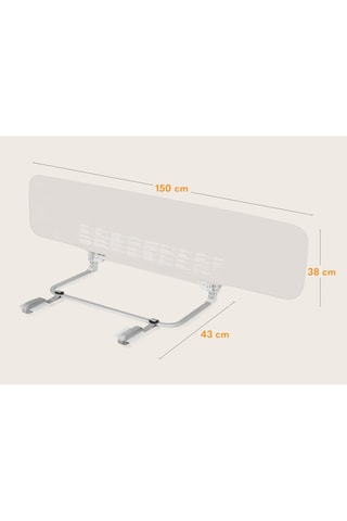 Barrera de seguridad portátil Lora - Beige - De 18 meses a 5 años