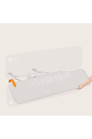 Barrera de seguridad portátil Lora - Beige - De 18 meses a 5 años