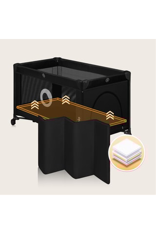 Cuna de viaje Stefi - Desde recién nacido - Hasta 15 kg