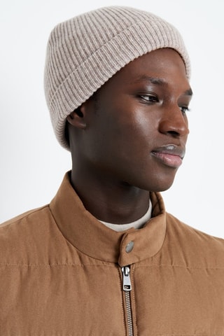 Gorro de lana merino - Marrón