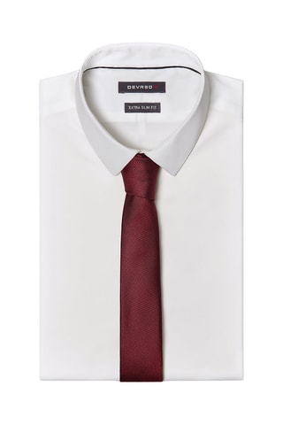 Corbata de seda - Rojo oscuro