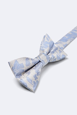 Pajarita de seda - Azul