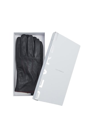 Guantes de piel - Negro