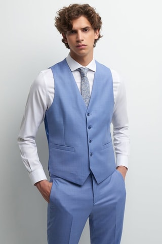 Chaleco de lana - Lavanda