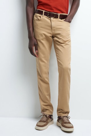 Vaquero slim fit - Beige