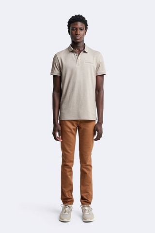 Vaquero slim fit - Marrón