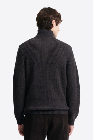 Chaqueta de lana - Antracita