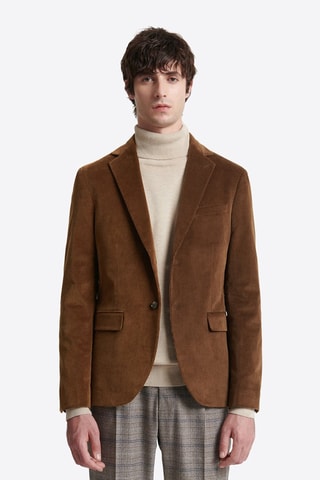 Chaqueta de pana - Marrón