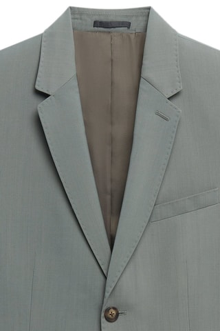 Chaqueta extra slim fit de lana - Verde