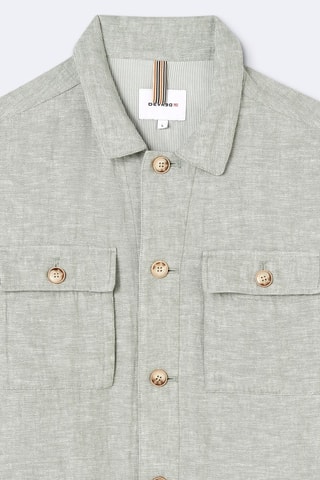 Chaqueta de lino - Verde salvia